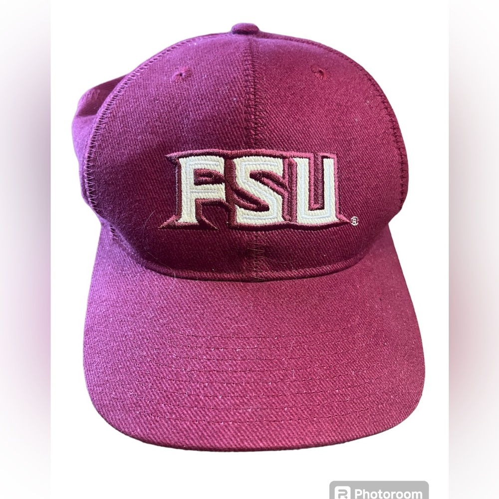 Vintage Nike Team FSU Florida State Seminoles Embroidered Strapback Hat